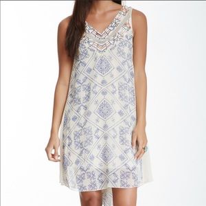 NWT Free People Dress with Beaded Detail